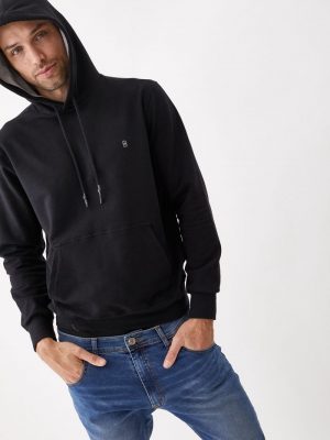 HOODIE RUSTICO LIVIANO NEGRO