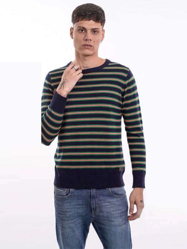 SWEATER RAYA FINA "PROTEUS" AZUL