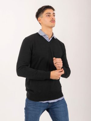 SWEATER BEECHES NEGRO