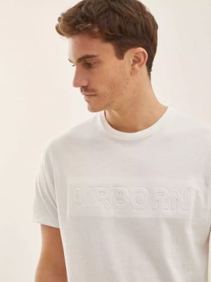 REMERA GOFRADA BLANCO