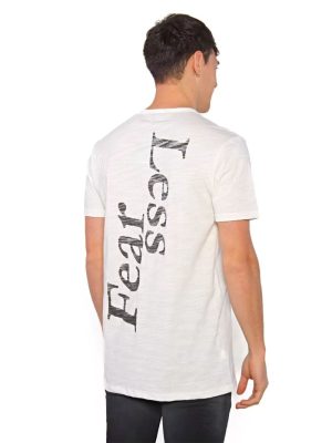 REMERA FEARLESS BLANCO