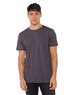 REMERA FEARLESS GRIS OSCURO