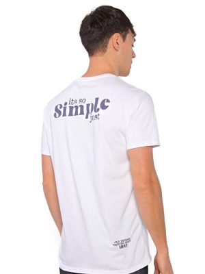 REMERA SMILE BLANCO