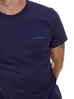 REMERA BASIC O LYCRA IGGY AZUL MARINO