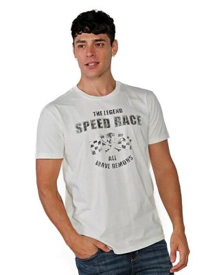 REMERA SPEED BLANCO