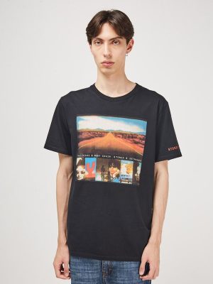 STONED T SHIRT BLACK