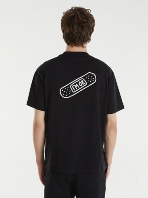 REMERA BOXI C/ ESTAMPA NEGRO