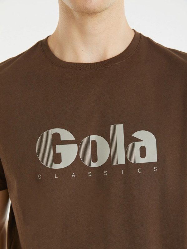 REMERA CON ESTAMPA MARRON - Imagen 2