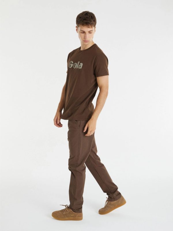 REMERA CON ESTAMPA MARRON - Imagen 3