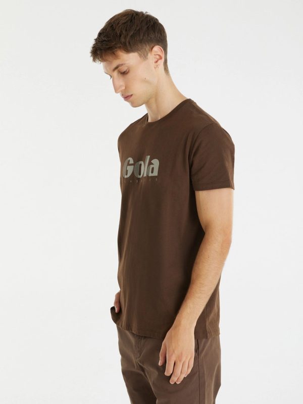REMERA CON ESTAMPA MARRON - Imagen 4
