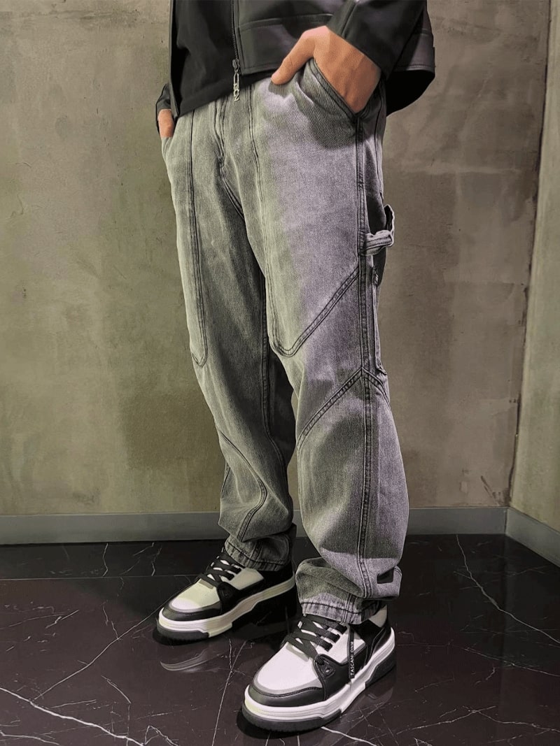 JEAN RELAX TOFFEES GRIS - Imagen 2