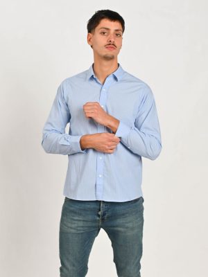 CAMISA SUDELEY CELESTE