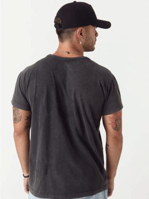 REMERA BUDAT GRIS TOPO