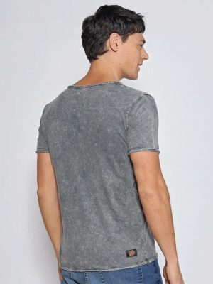 REMERA TON GRIS MEDIO