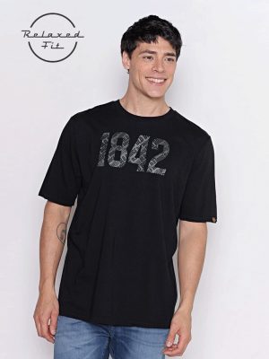 REMERA 1842 NEGRO