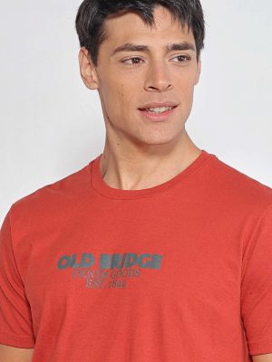 REMERA GOODS ROJO OSCURO