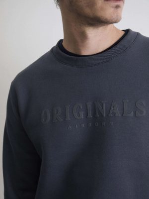 BUZO ORIGINALS GRIS OSCURO