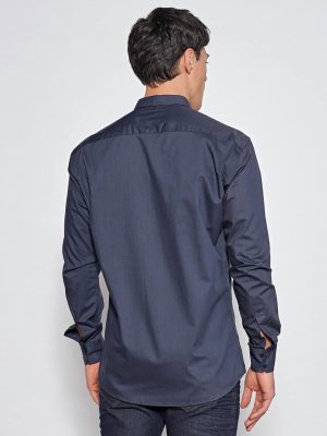 CAMISA VARYS AZUL OSCURO