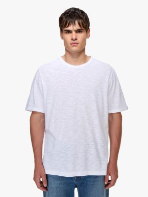 FLAME DYED TEE WHITE