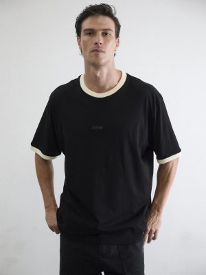 REMERA OVER COMB ARBN NEGRO