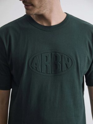 REMERA OVER GOFRADA ARBN VERDE INGLES