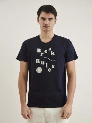 REMERA WAVY AZUL MARINO