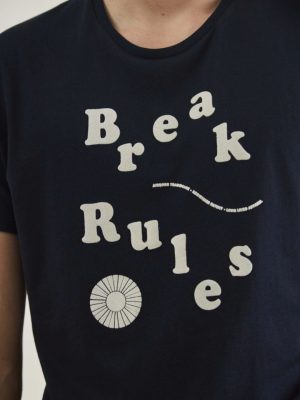 REMERA WAVY AZUL MARINO