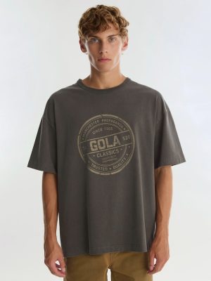 REMERA JERSEY PESADO ESTAMPADA VISON