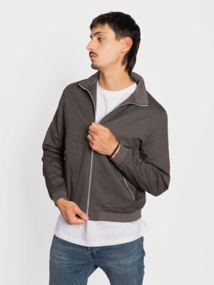 CAMPERA STEEL GRIS OSCURO