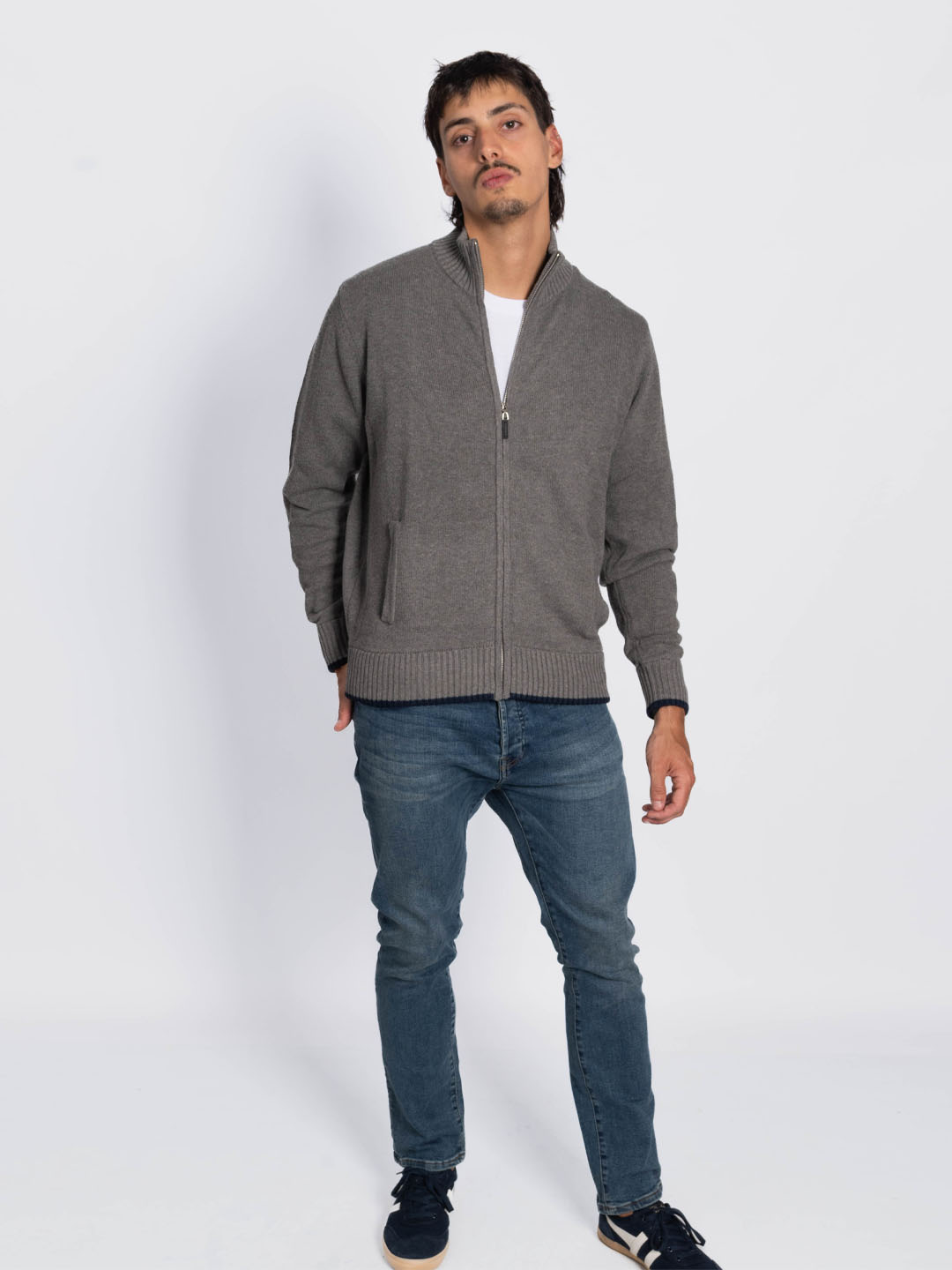 SWEATER COB GRIS CLARO - Imagen 3