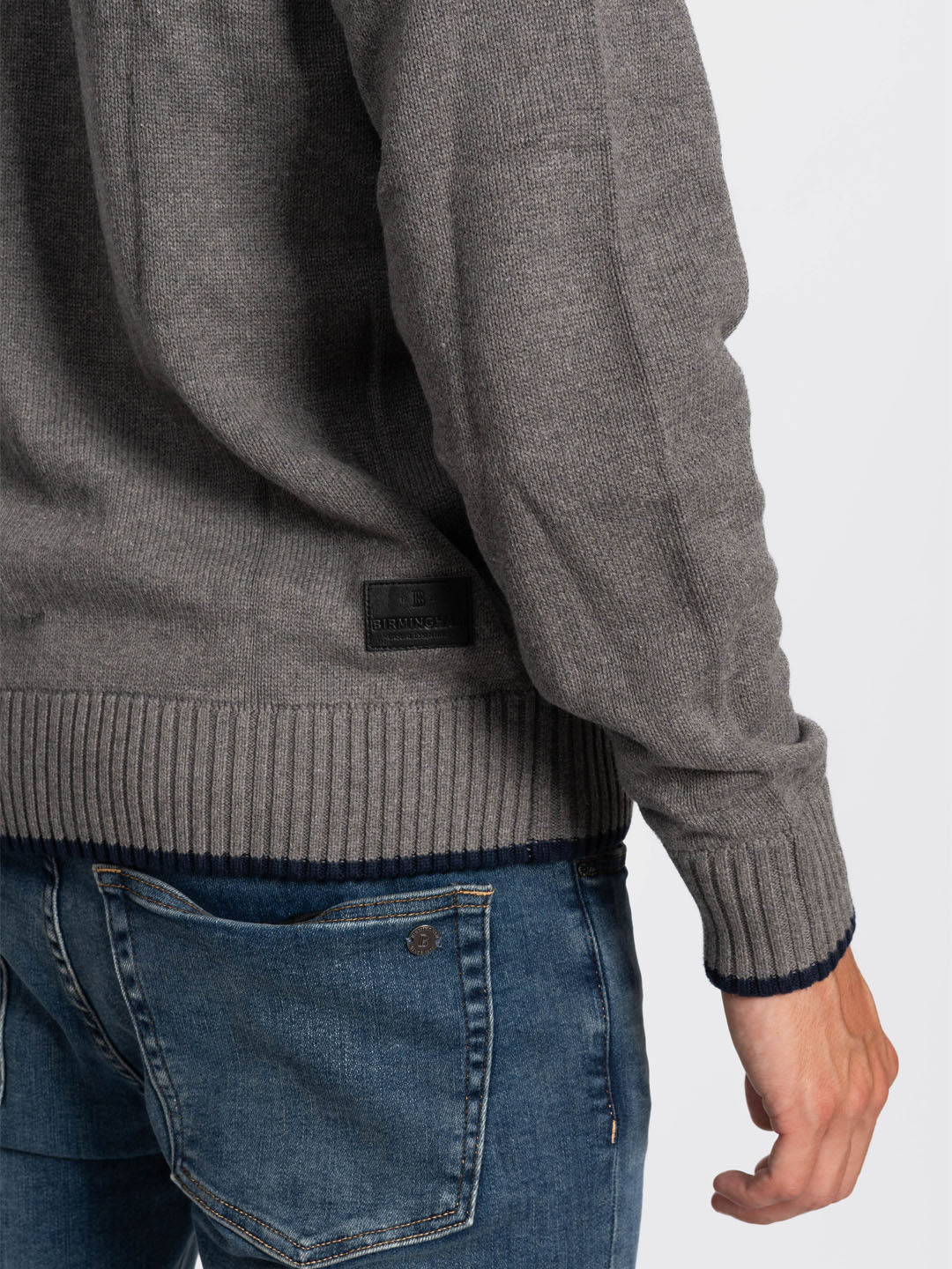 SWEATER COB GRIS CLARO - Imagen 5