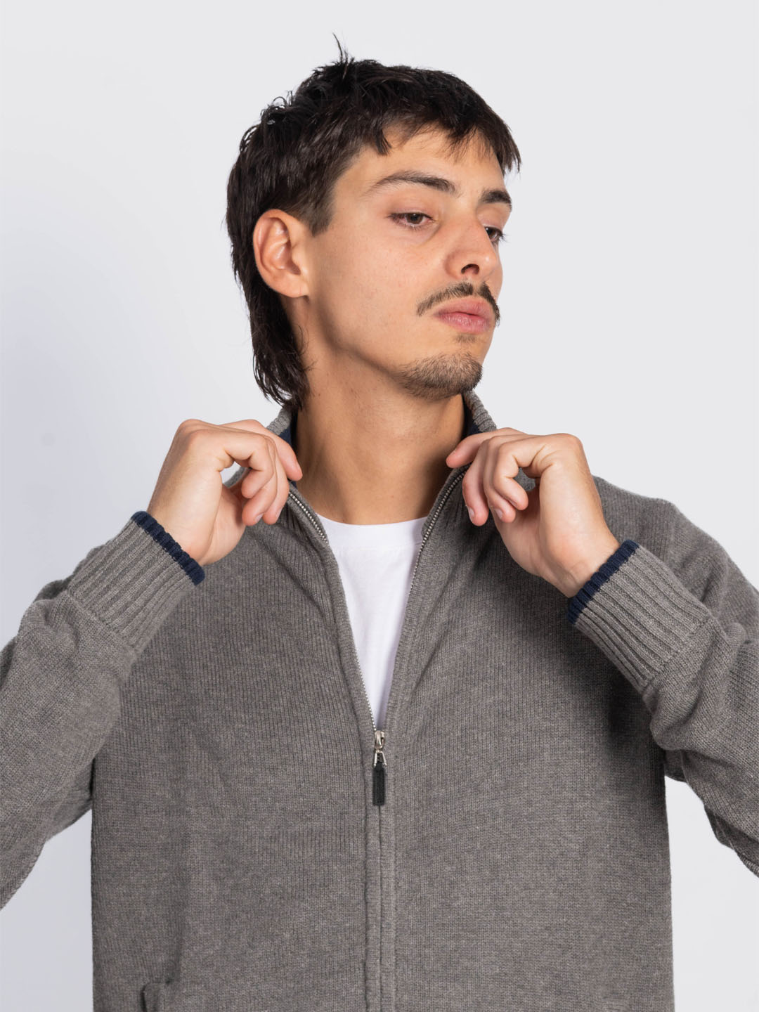 SWEATER COB GRIS CLARO - Imagen 6