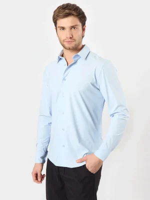 CAMISA ALPAI CELESTE