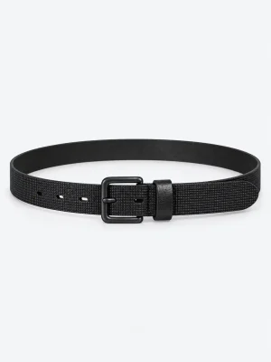 CINTURON SQUARE NEGRO