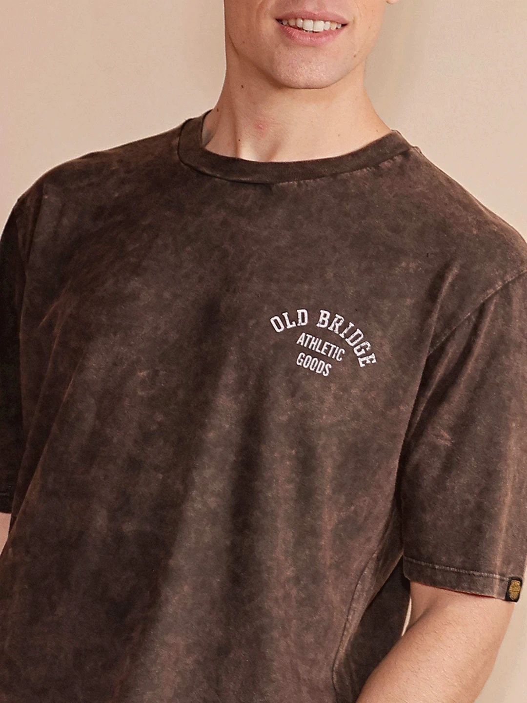 REMERA BOX MARRON OSCURO - Imagen 3