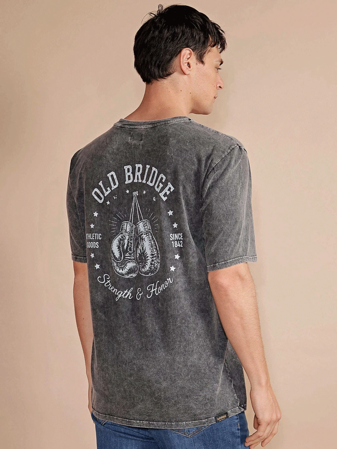 REMERA BOX NEGRO