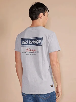 REMERA HERITAGE V27 GRIS MEDIO