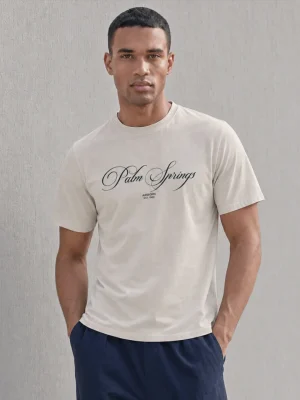 REMERA LYCRA PALM SPRING BLANCO