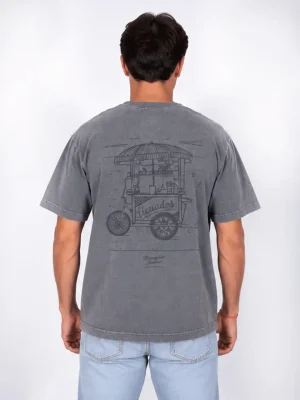 REMERA MARKS GRIS