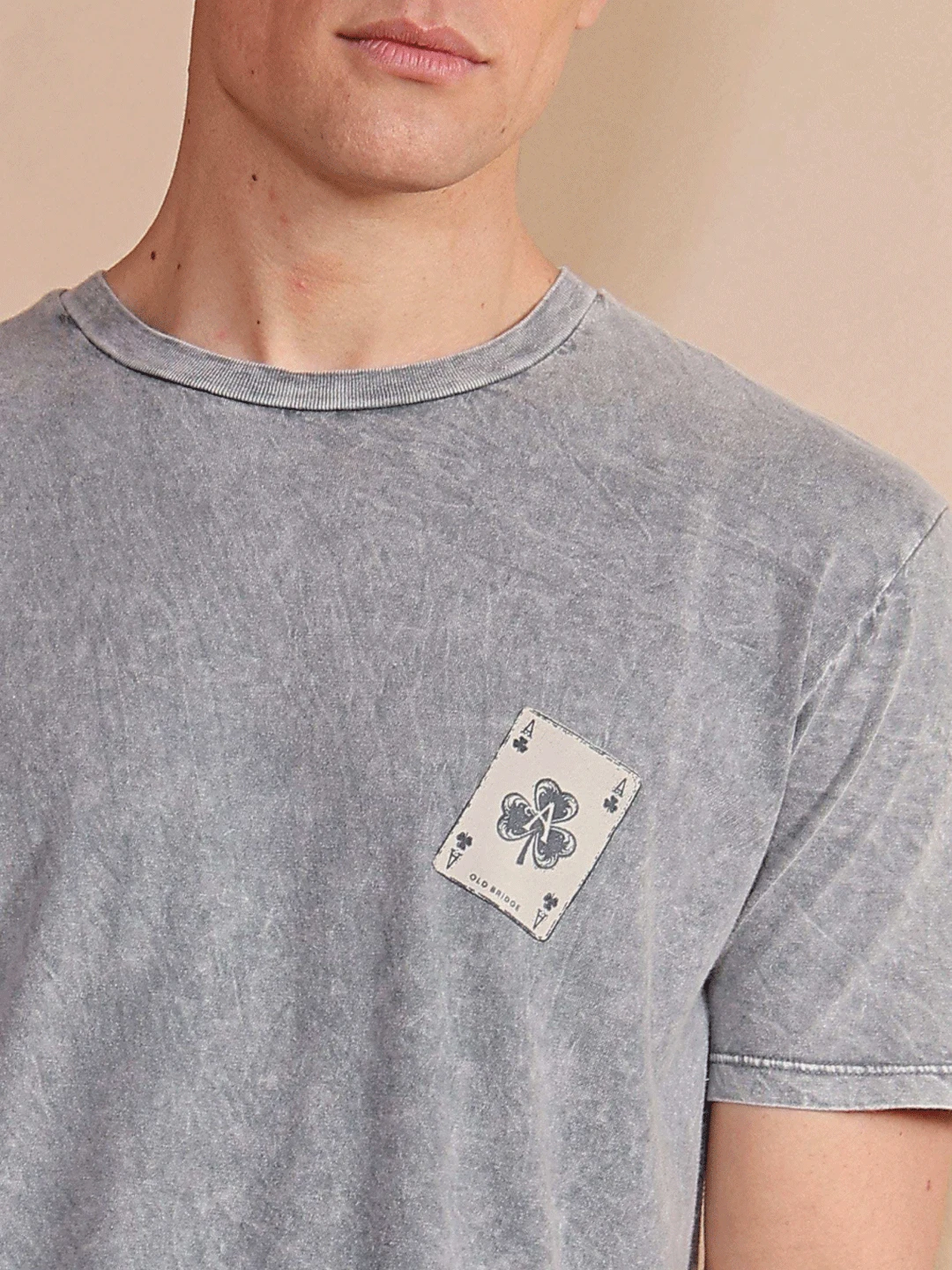 REMERA POKER GRIS MEDIO - Imagen 4