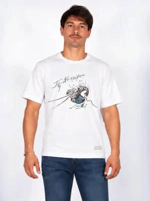 REMERA ROOS BLANCO