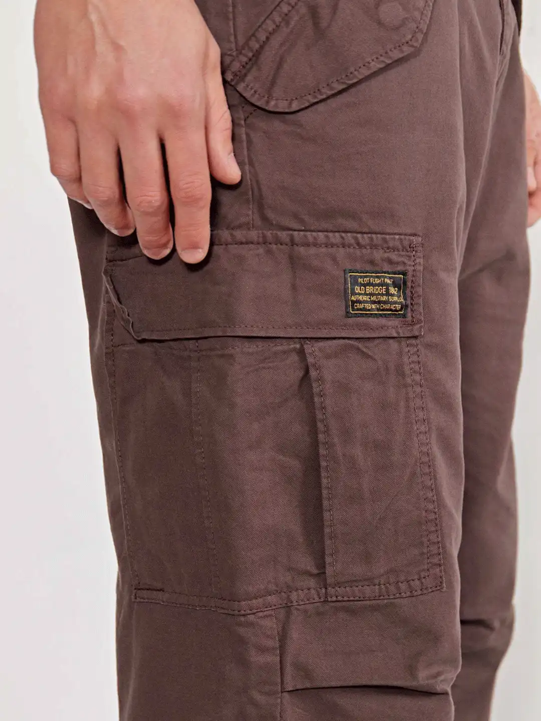 PANTALON PILOT MARRON OSCURO - Imagen 4