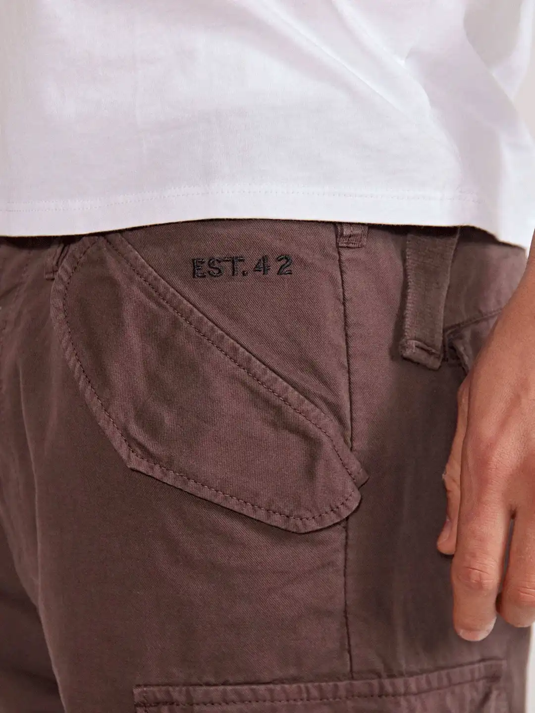 PANTALON PILOT MARRON OSCURO - Imagen 5