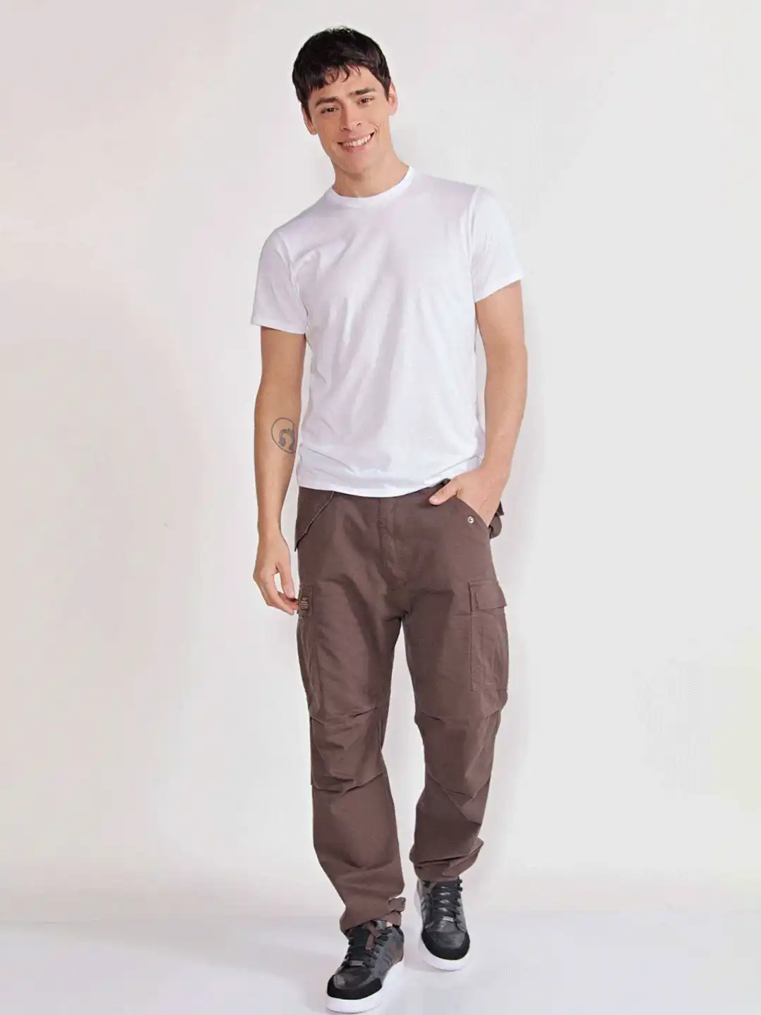 PANTALON PILOT MARRON OSCURO - Imagen 7