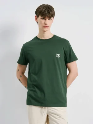 REMERA CON ESTAMPA VERDE