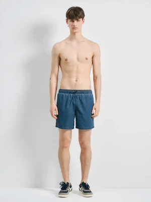 TRAJE DE BAÑO PIGMENTADO AZUL MARINO