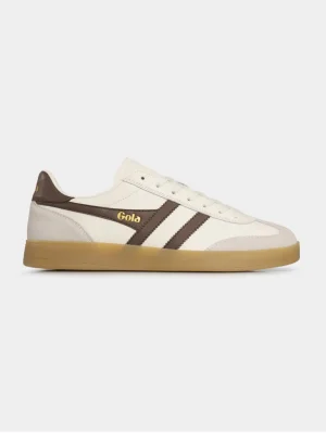 VIPER LEATHER (Blanco/Marrón)